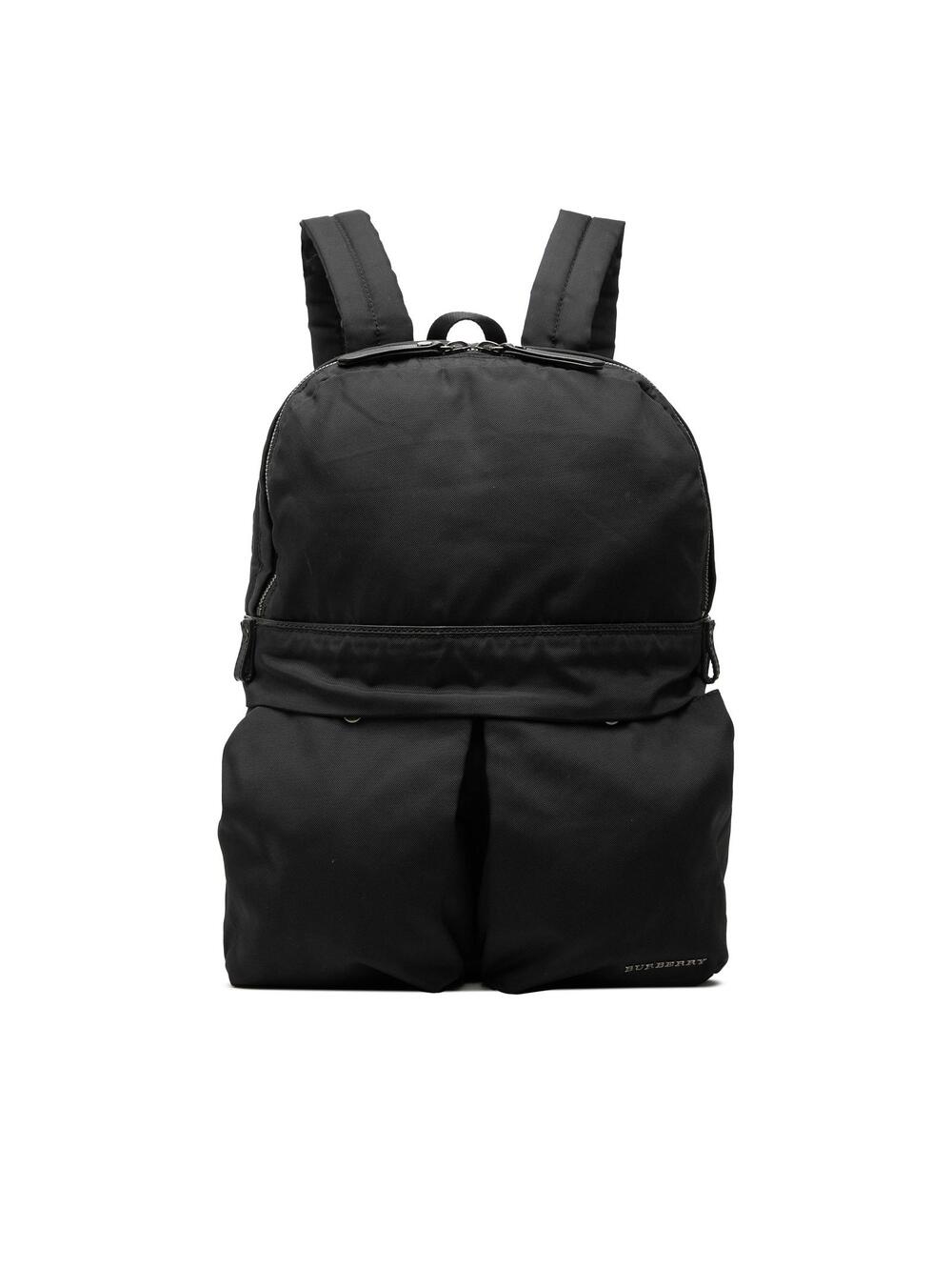 Burberry Leather Trimmed Nylon Backpack #341380B37B